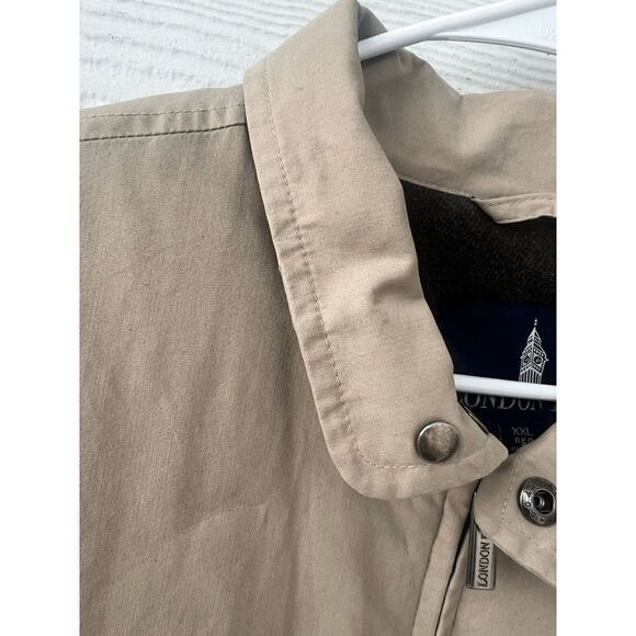 London Fog trench coat jacket size XXL - Picture 4 of 8